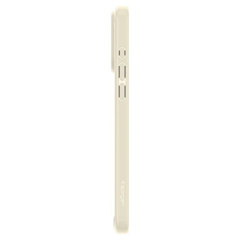 Etui pokrowiec na iPhone 15 Pro Max Crystal Hybrid - przezroczysto beżowe