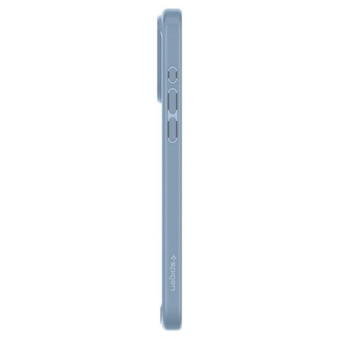 Etui pokrowiec na iPhone 15 Pro Max Crystal Hybrid - przezroczysto niebieski