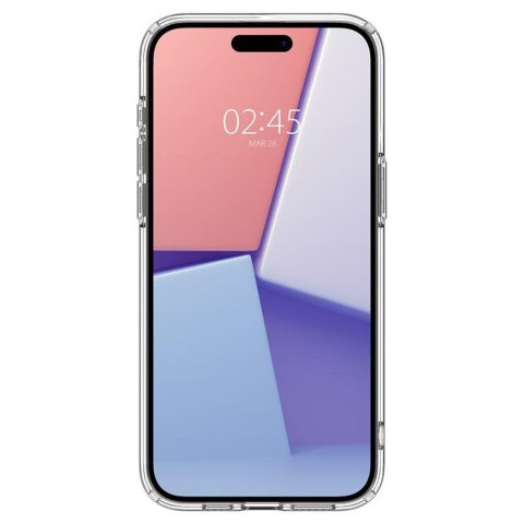 Etui pokrowiec na iPhone 15 Pro Max Crystal Hybrid - przezroczysty