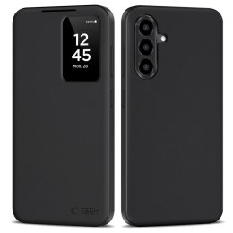 Etui pokrowiec z klapką na Samsung Galaxy A56 5G Smart Wallet - czarny mat