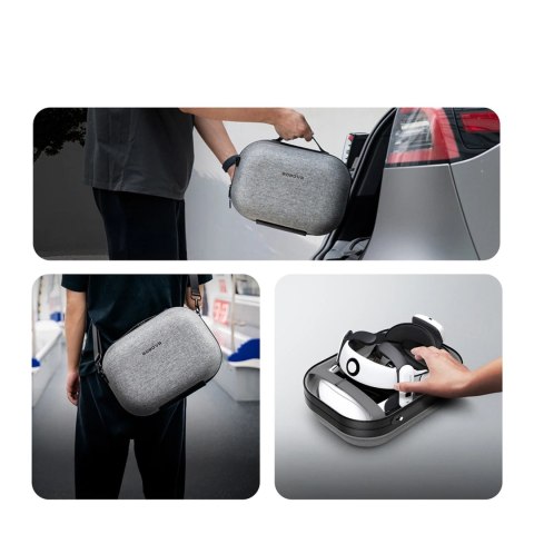 Etui transportowe do gogli Meta Quest 3 i 3S - szare