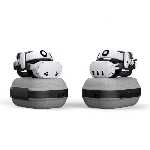 Etui transportowe do gogli Meta Quest 3 i 3S - szare