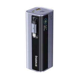 Powerbank 10000mAh EnerGeek GR11 ze zwijanym kablem 100W - szary