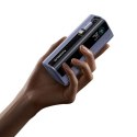 Powerbank 10000mAh EnerGeek GR11 ze zwijanym kablem 100W - szary