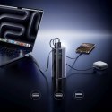 Powerbank 10000mAh EnerGeek GR11 ze zwijanym kablem 100W - szary