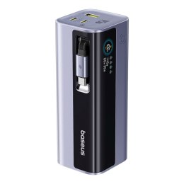Powerbank 20000mAh EnerGeek GR11 ze zwijanym kablem 145W - szary