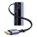 Powerbank 20000mAh EnerGeek GR11 ze zwijanym kablem 145W - szary