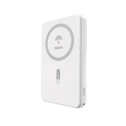 Powerbank magnetyczny K14S 5000mAh USB-A USB-C 20W - biały