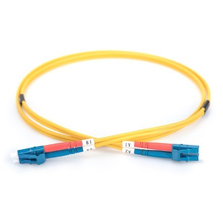 Digitus Digitus | Kabel krosowy | Światłowód | Męski | LC jednomodowy | Męski | LC jednomodowy | Żółty | 1 m