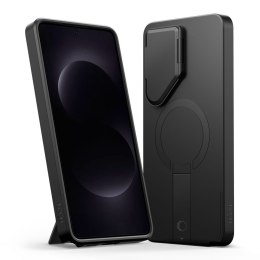 Etui pokrowiec na Samsung Galaxy S26 Ultra Kevlar Aura MagSafe - czarno pomarańczowe