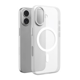 Etui pokrowiec na iPhone 17 Lightfeel MagSafe - przezroczysto białe
