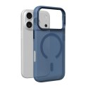 Etui pokrowiec na iPhone 17 Pro Lightfeel MagSafe - przezroczysto niebieskie