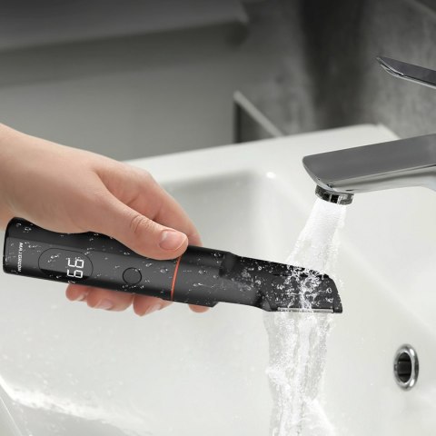Trymer wielofunkcyjny z wymiennymi końcówkami USB-C IPX6 - zestaw