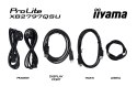 Iiyama ProLite XB2797QSU-B1 monitor komputerowy 68,6 cm (27") 2560 x 1440 px Quad HD LED Czarny