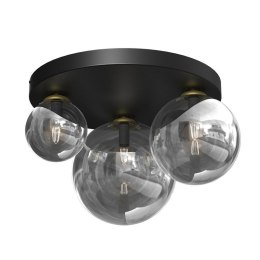 Lampa sufitowa CEILING LIGHT BURSA 3XE14/E27 BLACK/GOLD