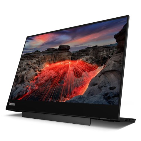 Lenovo Monitor ThinkVision 14.0" M14t Gen 2 Touch 16:9 Panel IPS 2240 x 1400 Lift USB Hub DP