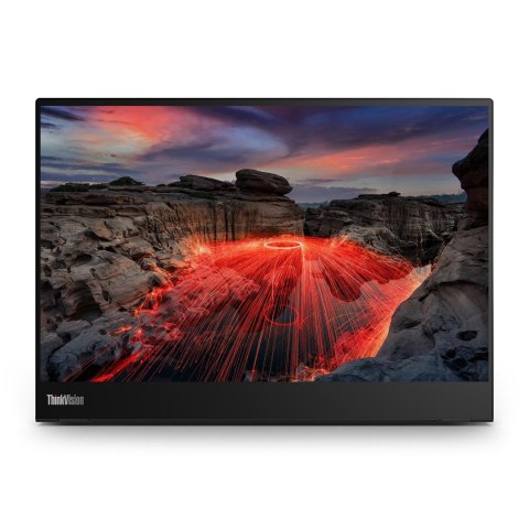 Lenovo Monitor ThinkVision 14.0" M14t Gen 2 Touch 16:9 Panel IPS 2240 x 1400 Lift USB Hub DP