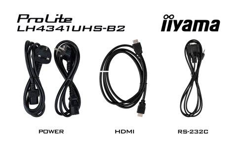 Panel Iiyama LH4341UHS-B2 43" 3840x2160 4K UHD IPS