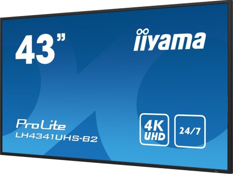 Panel Iiyama LH4341UHS-B2 43" 3840x2160 4K UHD IPS