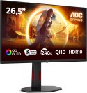 Monitor AOC Q27G4ZDR QD-OLED (26.5" /QD OLED /240 HzHz /2560 x 1440 /Czarny)