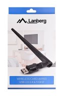 LANBERG KARTA SIECIOWA BEZPRZEWODOWA WIFI USB 2.0 DUAL BAND AX900 ANTENA