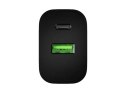 NATEC ŁADOWARKA SIECIOWA RIBERA 1X USB-A + 1X USB-