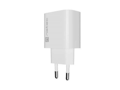 NATEC ŁADOWARKA SIECIOWA RIBERA 1X USB-A + 1X USB-