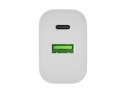 NATEC ŁADOWARKA SIECIOWA RIBERA 1X USB-A + 1X USB-