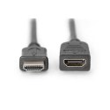 Digitus Digitus | męski | 19-pinowy HDMI typ A | żeński | czarny | 19-pinowy HDMI typ A | 5 m