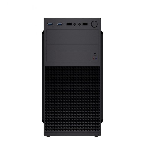 GEMBIRD OBUDOWA FORNAX K300 MINI-TOWER (2X USB 3.0, 2X USB 2.0, HD AUDIO) CZARNA