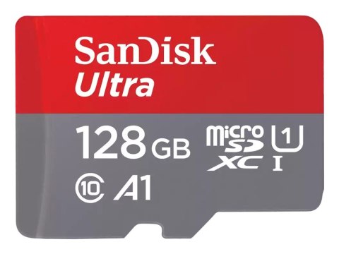 SANDISK ULTRA microSDXC 128GB 140MB/s + SD ADAPTER