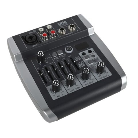 Analogowy mikser dźwięku DNA QMX402 3 kanały