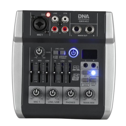 Analogowy mikser dźwięku DNA QMX402 3 kanały