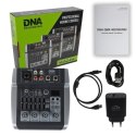 Analogowy mikser dźwięku DNA QMX402 3 kanały