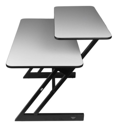 DNA Professional SD3 - biurko studyjne z półką na klawiaturę, 91,4 cm (czarno-szare)