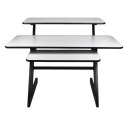 DNA Professional SD3 - biurko studyjne z półką na klawiaturę, 91,4 cm (czarno-szare)