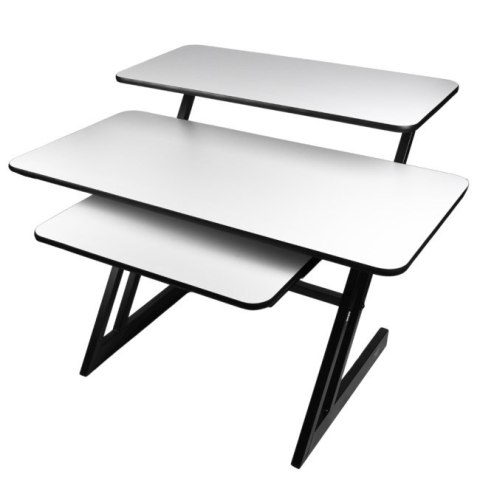 DNA Professional SD3 - biurko studyjne z półką na klawiaturę, 91,4 cm (czarno-szare)