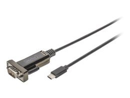 Digitus DIGITUS USB Type-C to Serial Adapter | Digitus | DIGITUS DA-70166 - adapter szeregowy - USB-C - RS-232 | DA-70166