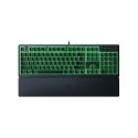 Razer Razer | Gaming Keyboard | Ornata V3 X | Gaming Keyboard | Podświetlenie LED RGB | US | Przewodowa | Czarna | Klawiatura numerycz