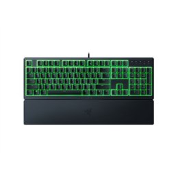 Razer Razer | Gaming Keyboard | Ornata V3 X | Gaming Keyboard | Podświetlenie LED RGB | US | Przewodowa | Czarna | Klawiatura numerycz