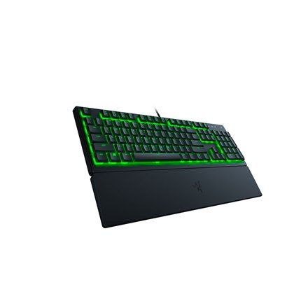 Razer Razer | Gaming Keyboard | Ornata V3 X | Gaming Keyboard | Podświetlenie LED RGB | US | Przewodowa | Czarna | Klawiatura numerycz