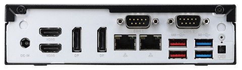 Shuttle DH770 komputer typu barebone Wielkość PC 1.35L Czarny Intel H770 LGA 1700