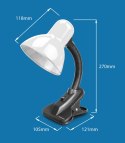 ELD106K Esperanza lampka biurkowa e27 procyon czarna