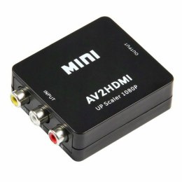 HD44 Adapter sygnału av rca cinch do hdmi audio rca