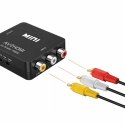 HD44 Adapter sygnału av rca cinch do hdmi audio rca