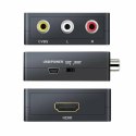 HD44 Adapter sygnału av rca cinch do hdmi audio rca