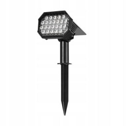 ZD202 Lampa solarna led wbijana reflektor czujnik zmierzchu