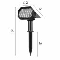 ZD202 Lampa solarna led wbijana reflektor czujnik zmierzchu