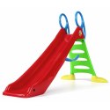 Duża Zjeżdżalnia Ogrodowa Dla Dzieci Z Drabinką Czerwona 200cm 2285