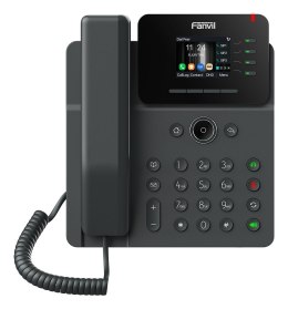Fanvil V61G telefon VoIP Czarny 4 linii LCD
